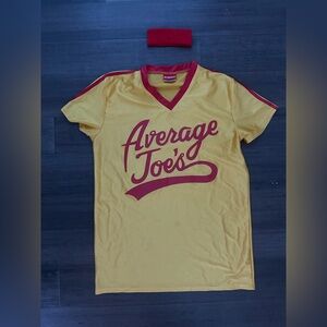 Dodgeball movie “Average Joe’s” jersey costume Sz M EUC/NWOT
